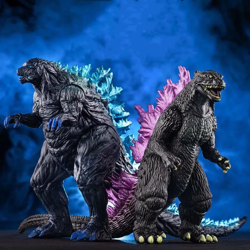 

Godzilla King Of Monsters Plastic Big Figure PVC Movable Toy Handmade Model Angry King Kong Monster Dinosaur Joint Movable Figma