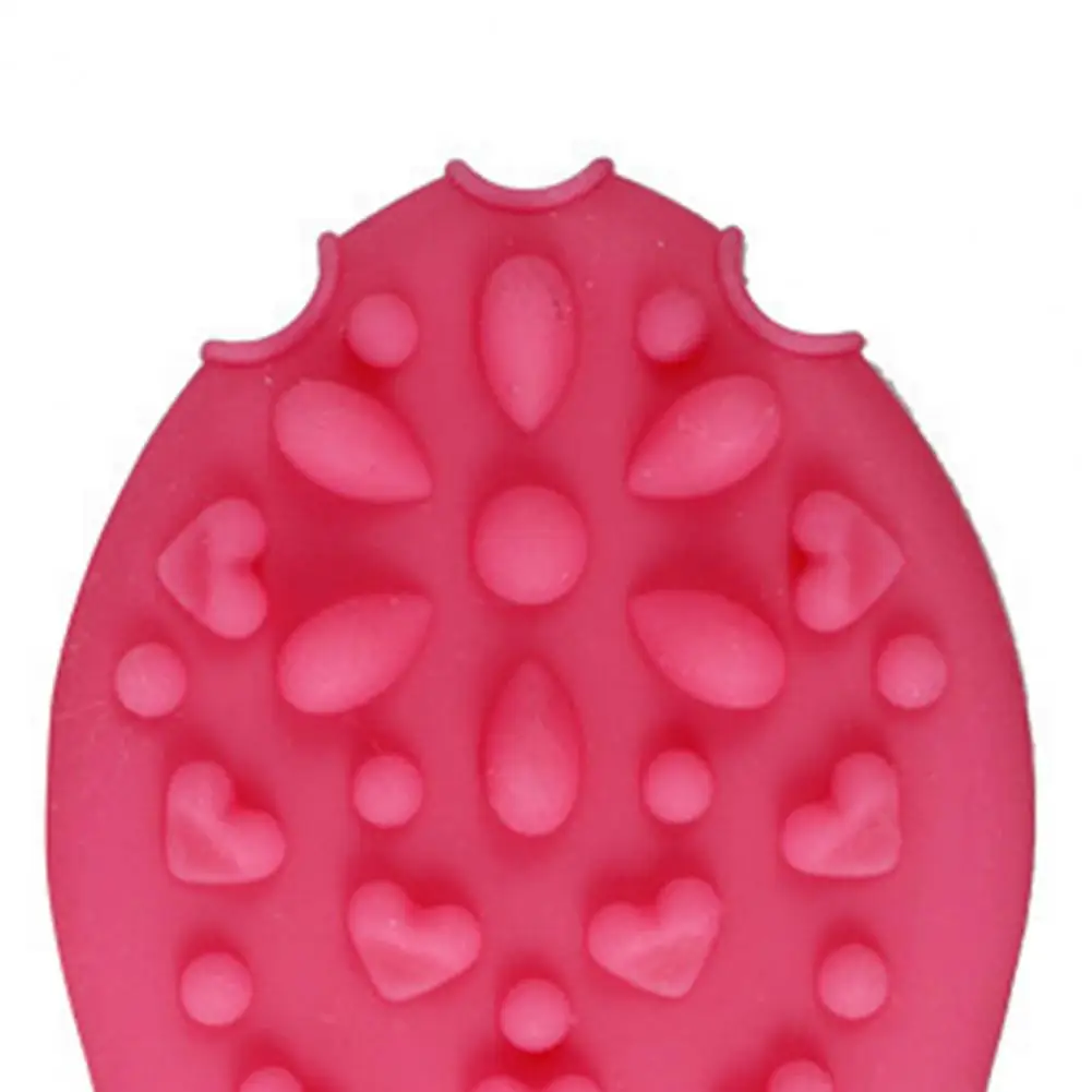 Щетка для шампуня хорошо тянется отшелушивающий массажный эффект Детская