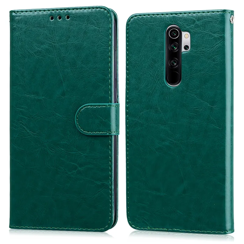 Чехол для телефона для Xiaomi Redmi Note 8 Pro Чехол силиконовый бампер кожаный флип-чехол для Xiaomi Redmi Note 8 PRO Note8 Pro черный Fundas