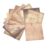 ahomash vintage material background paper junk journal scrapbooking decorative 24 sheets diy photo albums paper card making