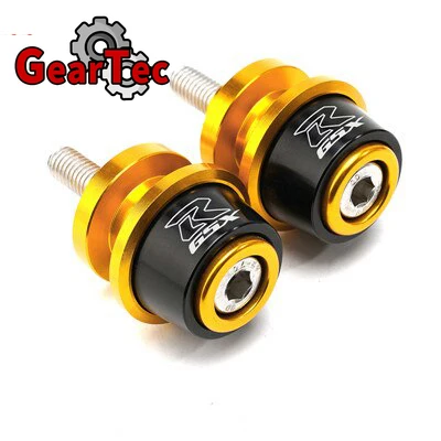 

Motorcycle Accessories CNC 8mm Swingarm Spools Slider Stand Screws For Suzuki GSXR 600 750 GSX-R 600 750 1000 1998-2021