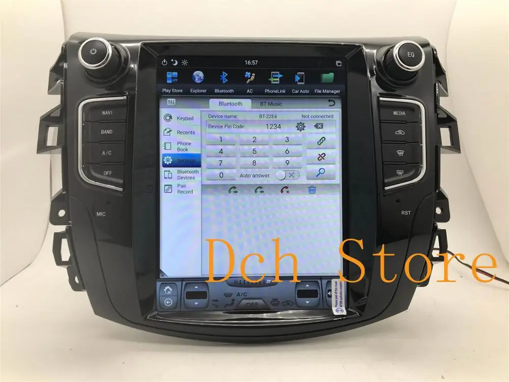 10 4 ''вертикальный экран Tesla Style Android 9 0 автомобильный DVD GPS Навигатор Радио для