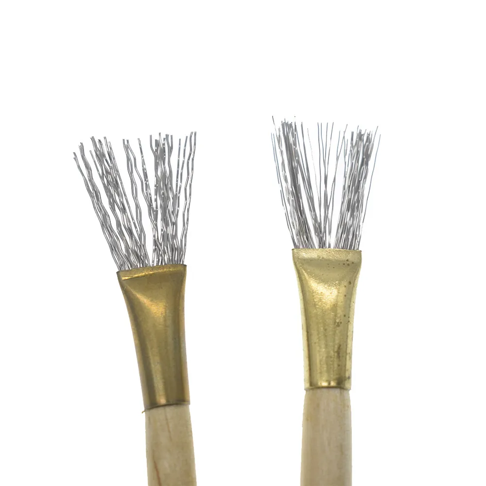 Полимерные инструменты толстая/тонкая проволочная текстурная кисть глина