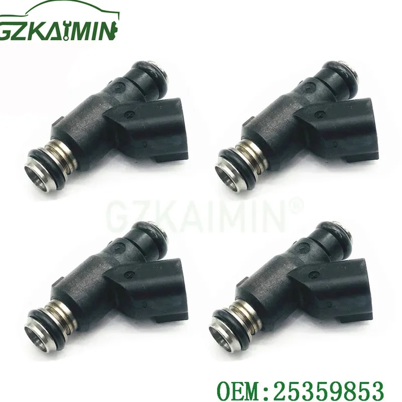 

new one Set 4 new fuel injector nozzle 25359853 25359853 for Chevrolet BYD F3 2000-2016 4-Strokes