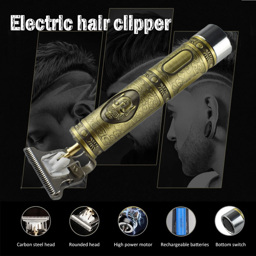 

Professional Hair Clippers Hair Trimmer Rechargeable Haircut Machine Razor Cordless Edge Hair Cutting Tool for Men Pet Dog Cat