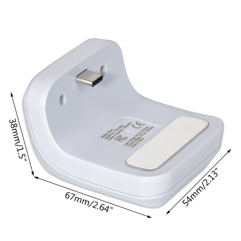 Беспроводной контроллер зарядное устройство для PS5 съемный компактный порт