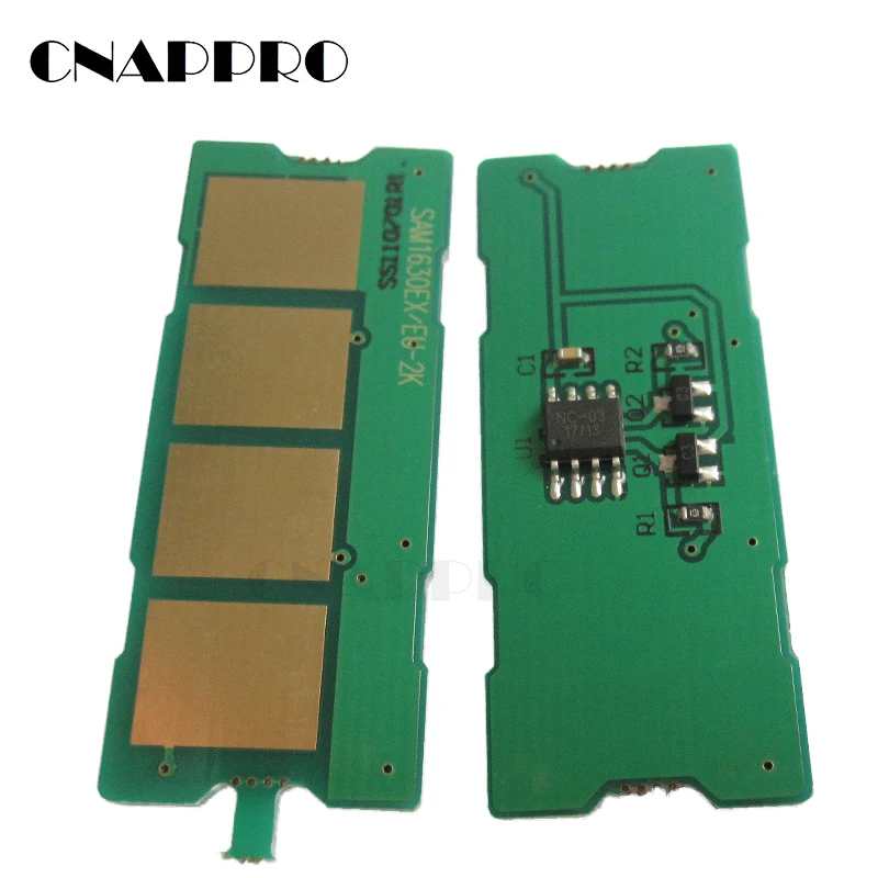 2 шт. Ml-d1630a Mld1630a чипованный картридж-тонер для Samsung ML-1630 ML1630 принтер чип |