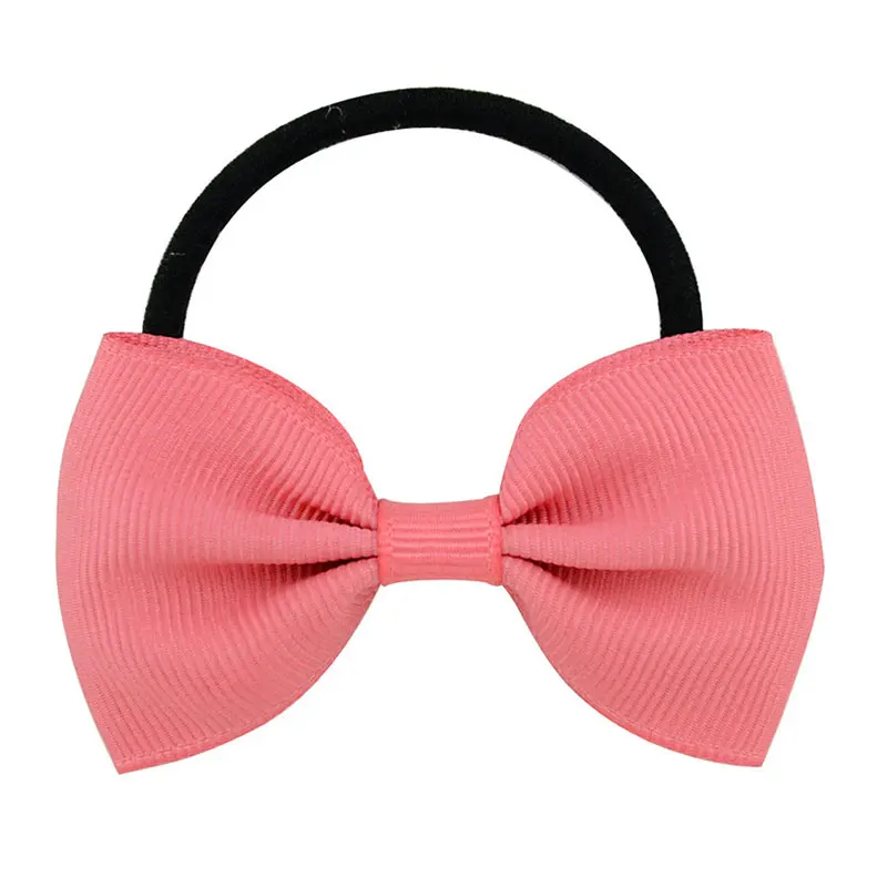 Детские резинки для волос с бантом банты девочек детские жевательная однотонная