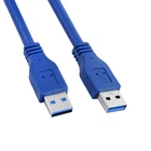 Высококачественный кабель USB к USB A папа 5 Гбитс USB папа USB3.0 удлинитель для радиатора жесткого диска веб-камеры Кабель USB3.0