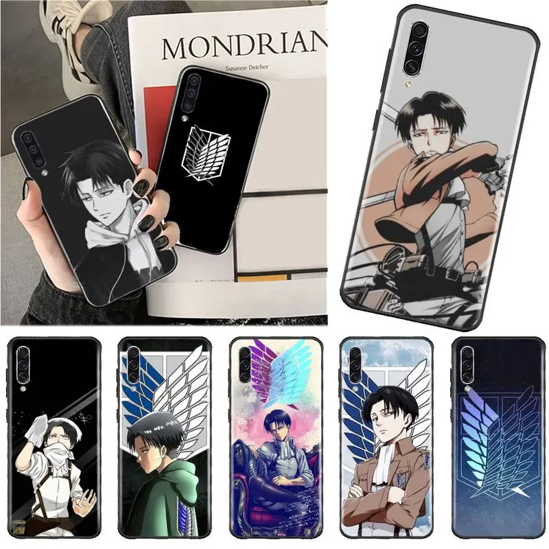 

Anime Japanese attack on Titan Phone Case For Samsung A40 A50 A51 A71 A20E A20S S8 S9 S10 S20 Plus note 20 ultra 4G 5G