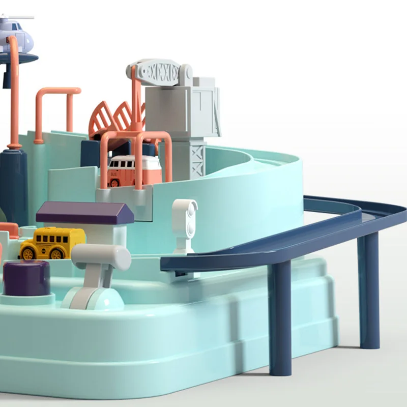Обучающая игрушка на железной дороге экологически чистая детская для