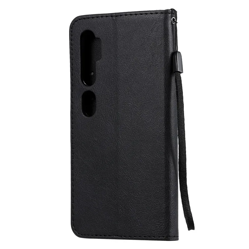 Чехол для Xiaomi Mi Note 10 роскошный бумажник чехол из искусственной кожи с откидной
