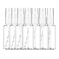 50pcs 60 ml transparent plastic perfume atomizer small mini empty spray refillable bottle