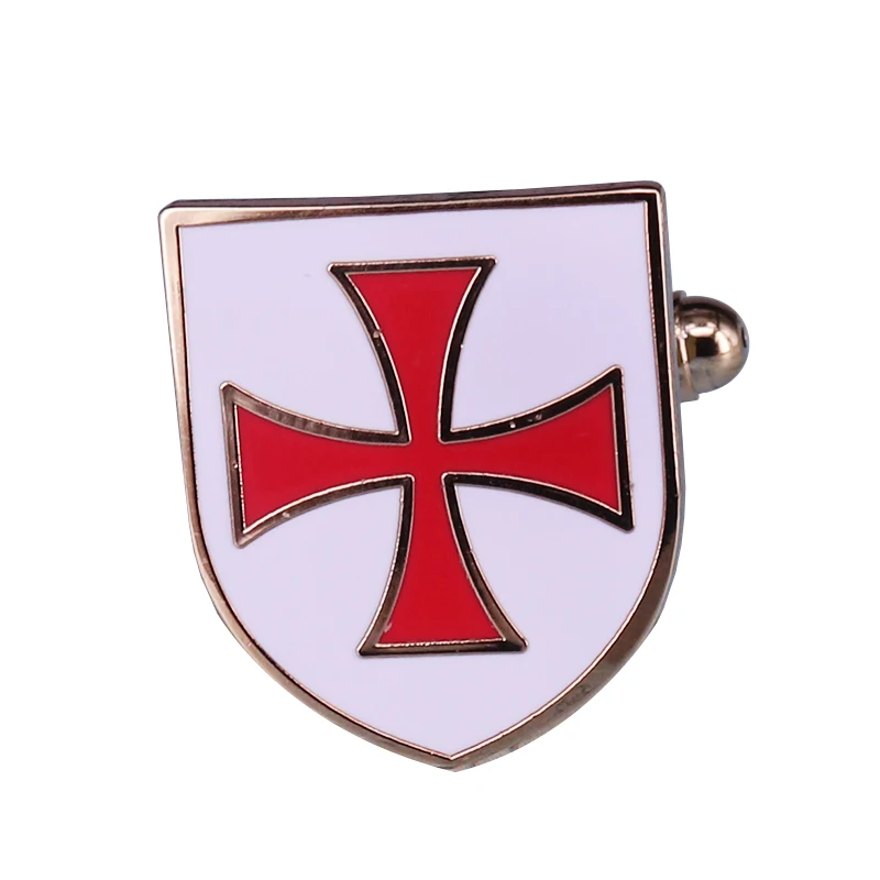 

Knights Templar Crusader Masonic cufflink Christian jewelry