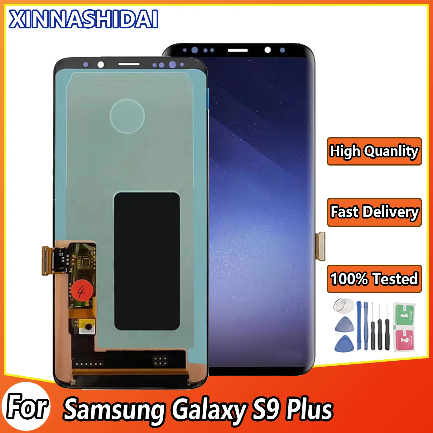 Новинка ЖК-дисплей для Samsung S9 s9 plus сенсорный экран дигитайзер GALAXY G960f G9600 Plus G965 g9650 |