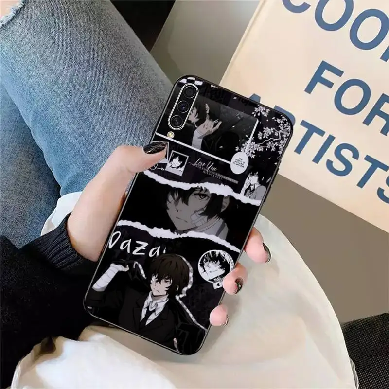 

Japan anime Bungou Stray Dogs Phone Case For Samsung galaxy A S note 10 7 8 9 20 30 31 40 50 51 70 71 21 s ultra plus