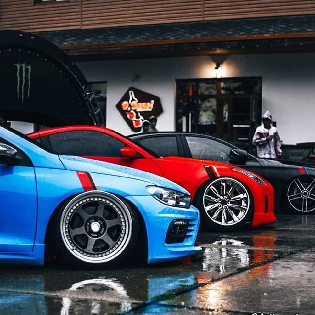 Автомобильная наклейка s и наклейки передняя решетка радиатора полосатая