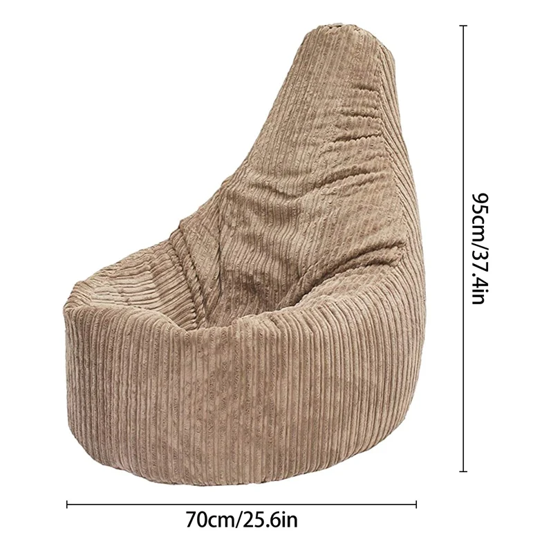 

Indoor Fabric Leisure Sofa Removable And Washable Lazy Sofa Bean Bag Household Bedroom Leisure Seat