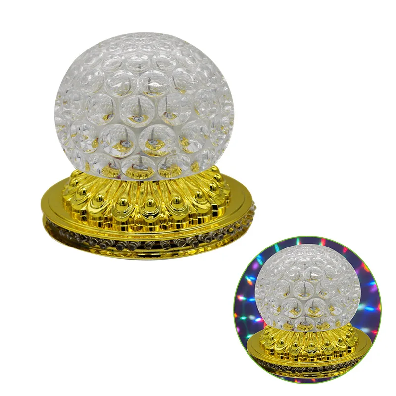 Красочный Светодиодный светильник шар для дискотеки с Mp3 плеер выпускного вечера