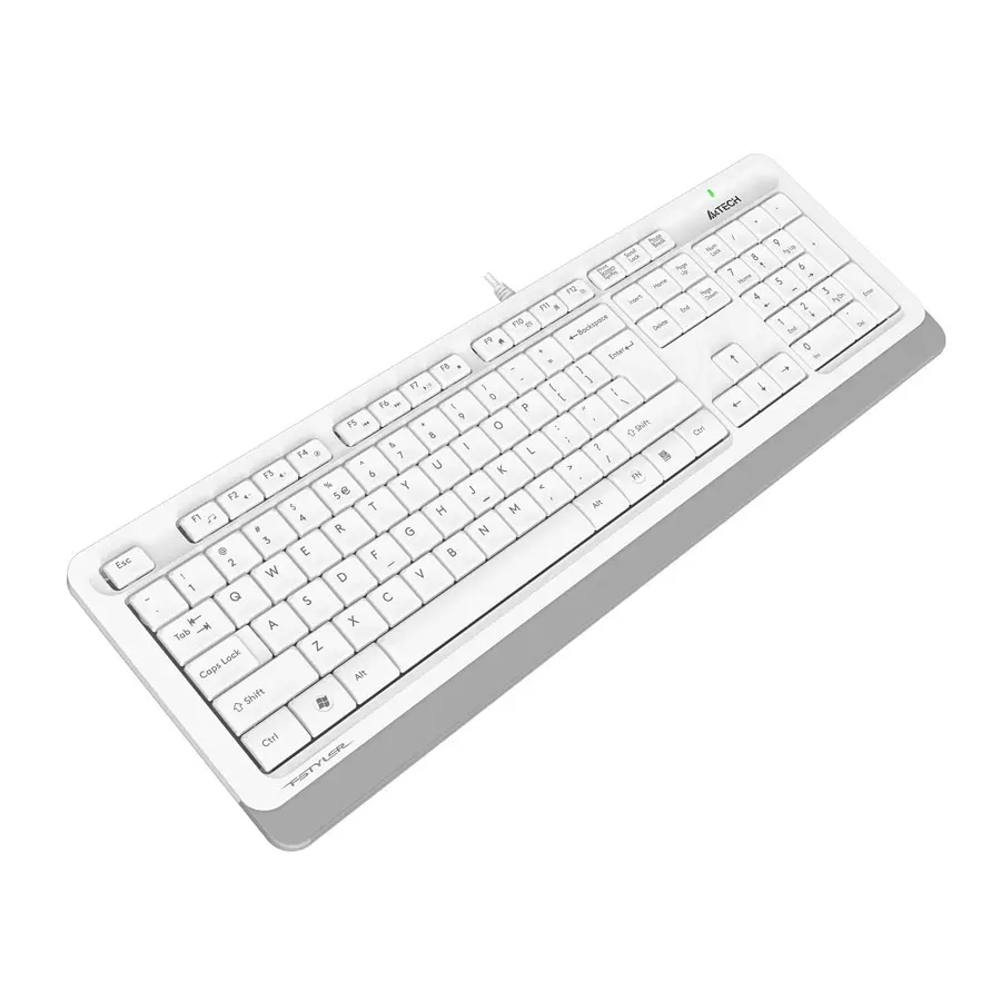 Клавиатура A4 Fstyler FK10 белая Аксессуары для клавиатуры Мыши Периферийные устройства Компьютеры для офиса Игровые компьютеры Компьютеры на.