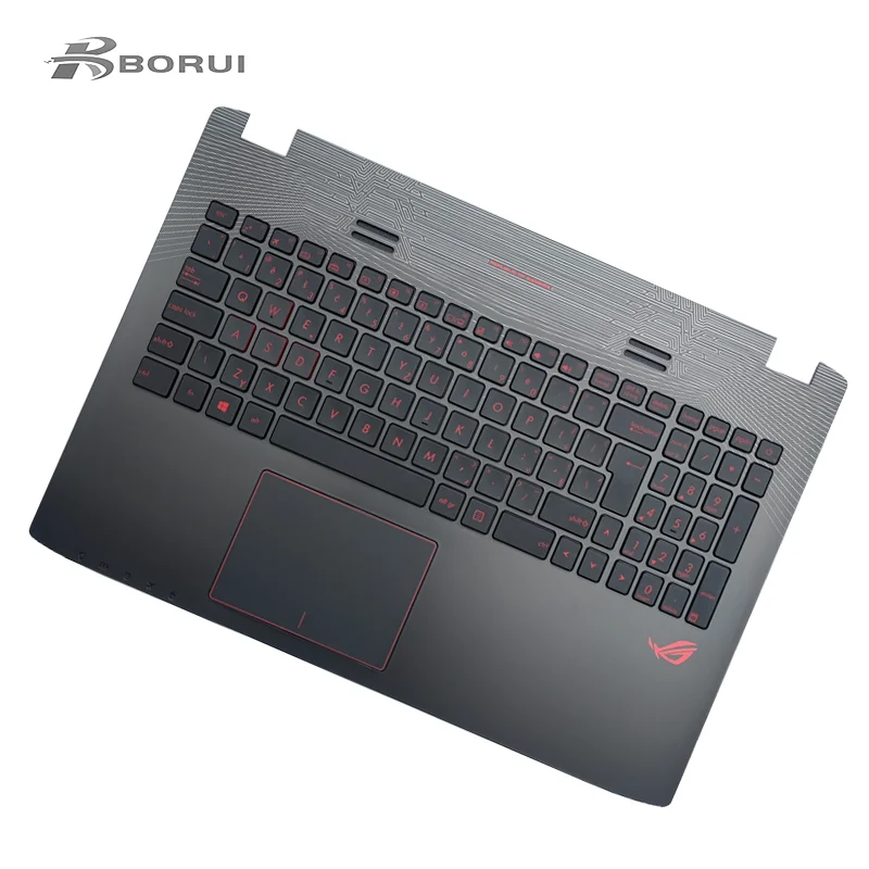 Comprar Portátil Nuevo Caso De La Cubierta Superior Con Reposamanos Para ASUS ZX50J ZX50JX GL752JW GL552 FXPRO FX-PLUS Con Teclado Tapa Para El Touchpad