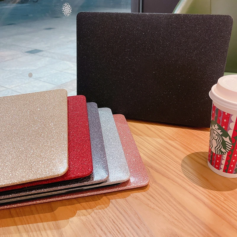 glitter laptop case for macbook pro 13 a2337 a2338 2020 m1 chip air 13 3 a2251 a2281 sleeve for mac pro 16 12 15 inch 2141 cover free global shipping