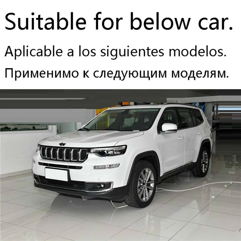 Автомобильная хромированная оконная решетка багажника крыло зеркало внешние