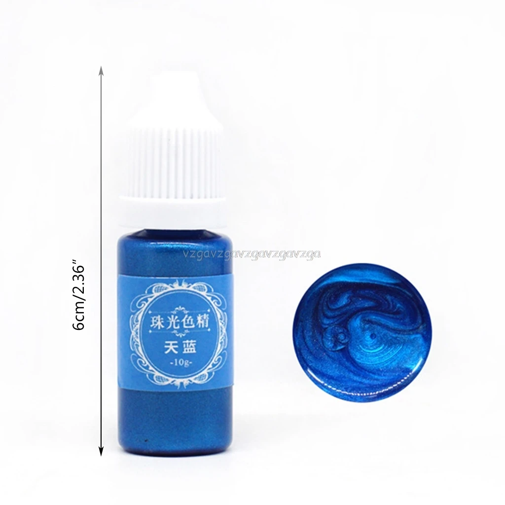 DIY Handmade AB Resin Pigment Dye Epoxy Color Fine Material Pearlescent Powder O24 19 Dropship