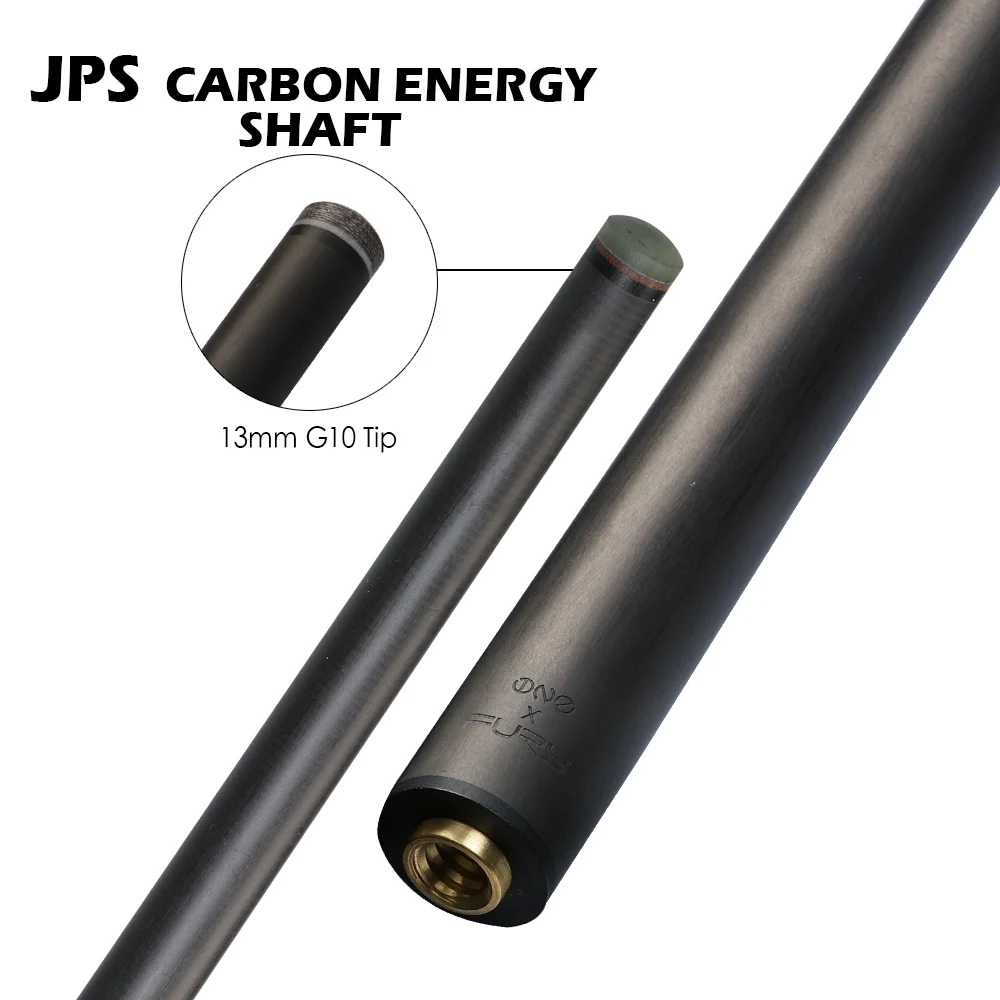 JPS FURY CFC серия бильярдный черный технология бильярдный кий 11 мм SKamui наконечник PAS стержень из углеродного волокна Профессиональный биллар палка комплект - Цвет: JPS