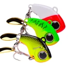 Металлическая Вибрирующая Рыболовная Приманка VIB с хвостом, вращающаяся ложка, приманки, Тонущая плавающая приманка, кренкбейты, рыболовная снасть, 5101520 г