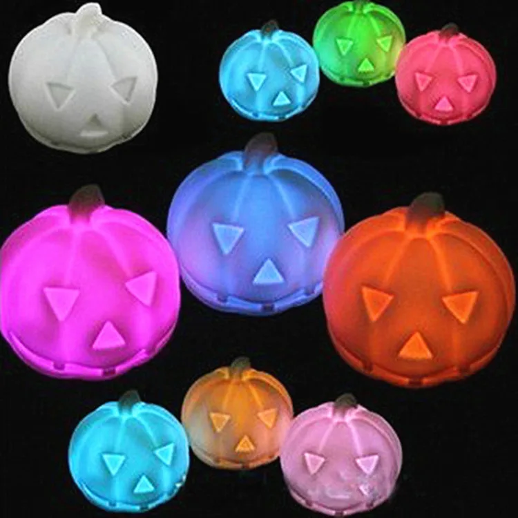 Красочный Светодиодный светящийся ночник в виде тыквы Ночной светильник на