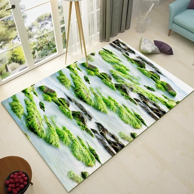6 мм 3D Лавандовая ветряная мельница для гостиной ковры кухни спальни впитывающая