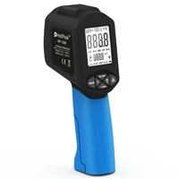 holdpeak hp 1580 handheld infrared thermometer non contact dual laser ir gun 301 ds 50%c2%b0c 1580%c2%b0c with lcd display