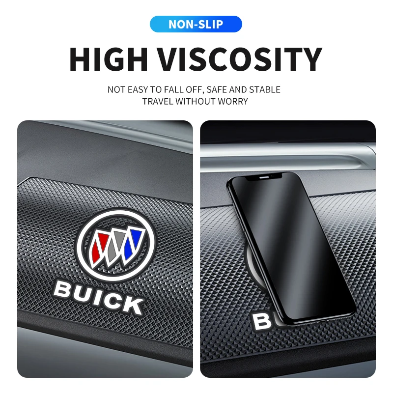 1 шт. антискользящий коврик из силикагеля для Buick Regal Hideo Encore Lacrosse GL8 Excelle XT Verano |