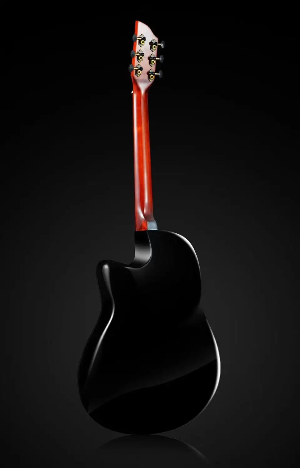 41 дюймовая Акустическая гитара K7 PRO с круглым задником акустическая