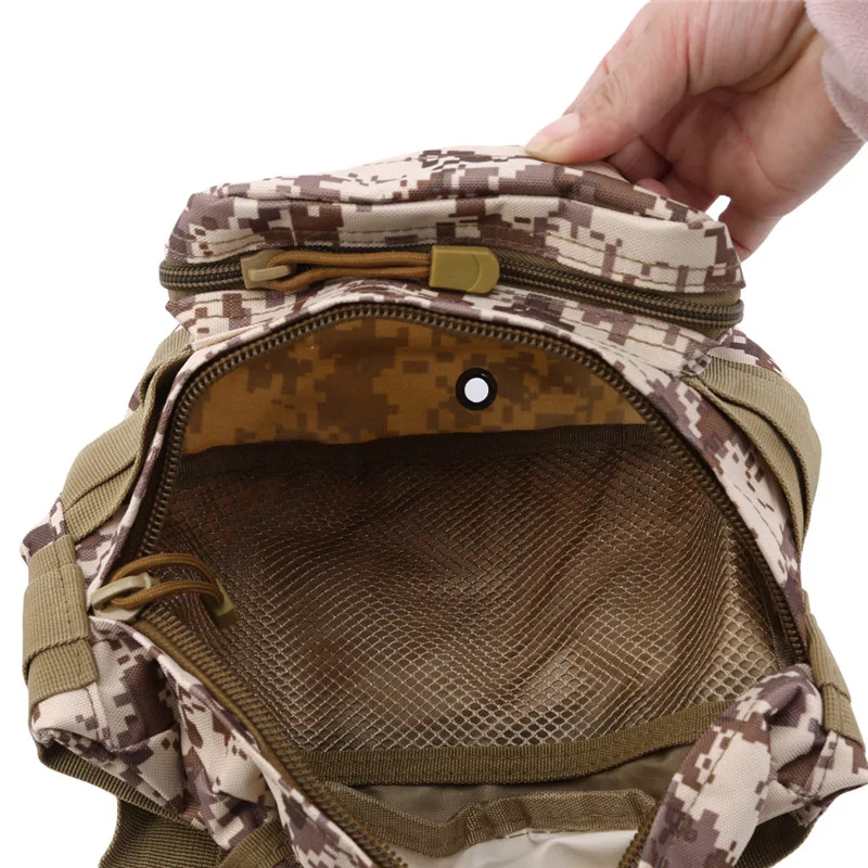 

Outdoor Military Waist Bag Multi-Pocket Camping Hiking Pouch Belt Wallet Pouch Purse Tactical Waist Pack Shoulder Bag