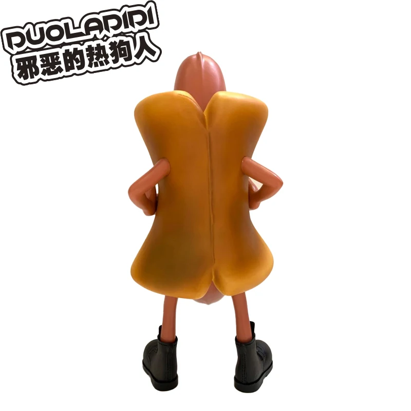 

Spoof Toys Evil Hot Dogs Realistic Garage Kit Girl Cute Prize Figure Ornaments Birthday Gift Decorations Model