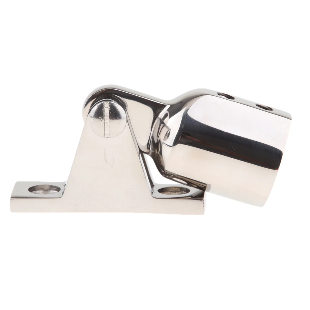 

Stainless Steel Top Cap Eye End Boat Hinge Mount Bimini Top Hardware 7/8"