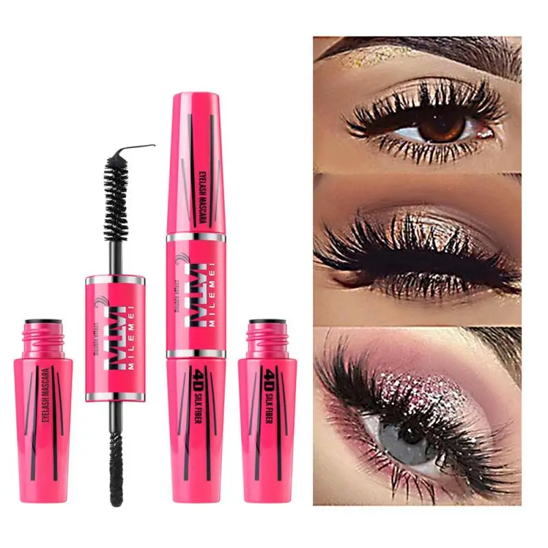 

1PC 4D Mascara Thick Curling Long Eyelashes Mascara Silky Eyelash Lengthening Waterproof Lashes Makeup Korean Cosmetics TSLM1