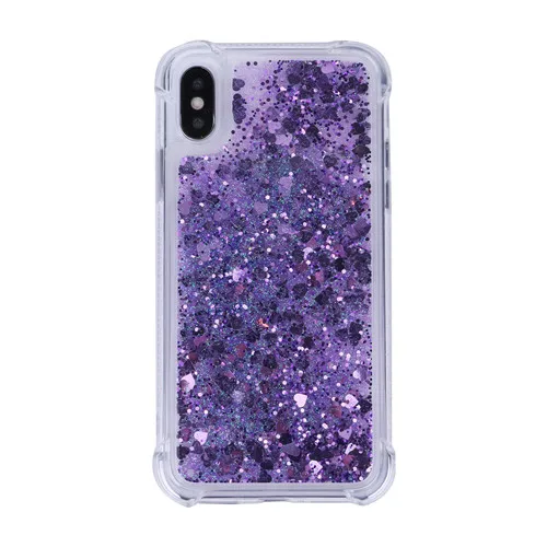 Шикарный чехол с динамическим жидким песком для iPhone 11 Pro X XS MAX XR 6 6S 7 8 Plus 5 5S роскошный блестящий чехол из ТПУ с зыбучим песком - Цвет: ZAX