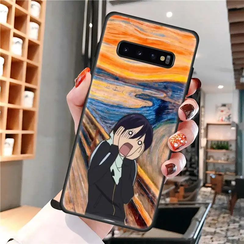 

Noragami Yato Anime Case for Samsung Galaxy S10 S20 FE Ultra 5G Plus S10e S9 Note 20 10 Lite Black Silicone Phone Cover