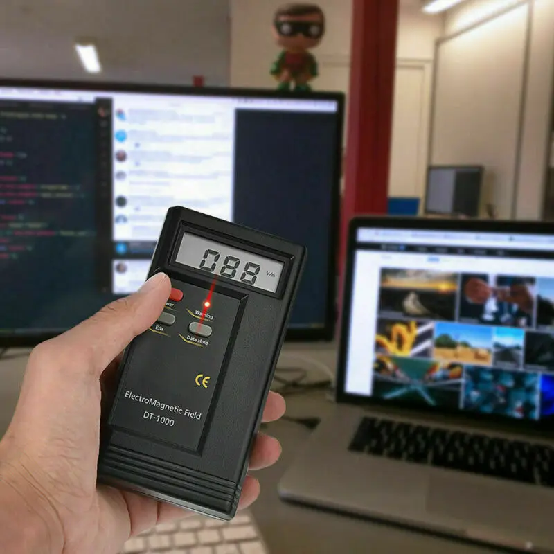 Детектор электромагнитного излучения EMF Ручной цифровой ЖК тестер|Аксессуары