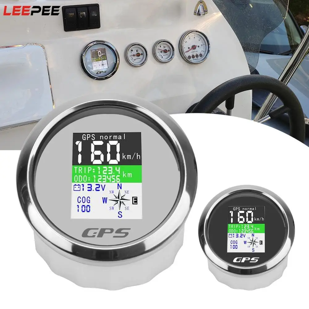 

Водонепроницаемая GPS-антенна для мотора, яхты, лодки, автомобиля, подвесного двигателя, цифровой GPS-спидометр, одометр, регулируемый поездок,...