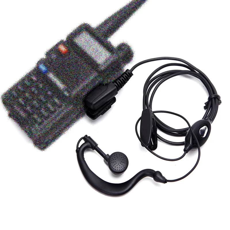 Двухсторонний наушник для любительского радио Kenwood Baofeng BF-888S UV5R гарнитура рации