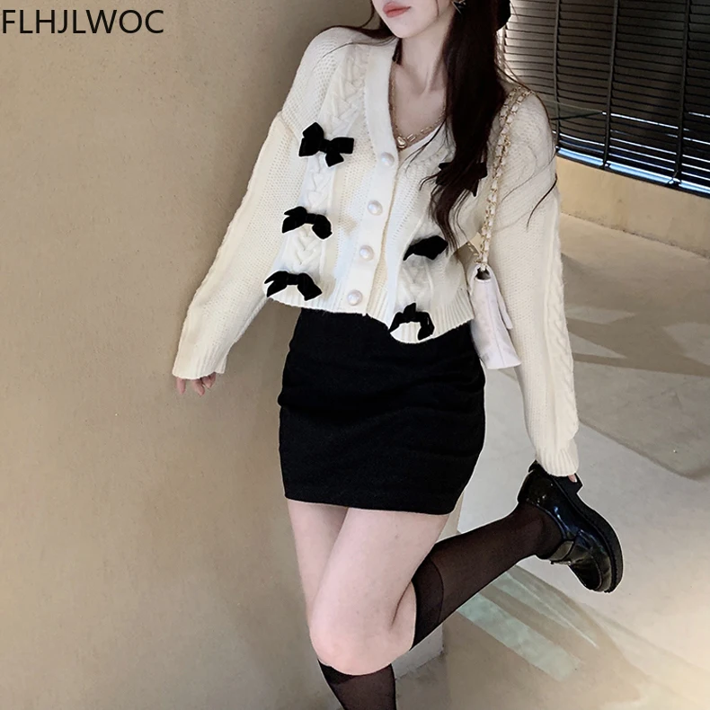 Женский однобортный Кардиган на пуговицах вязаный кардиган коричневого и