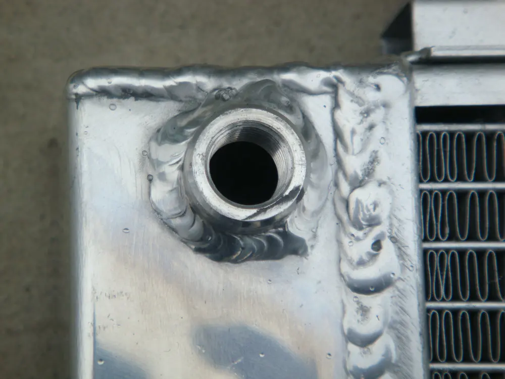 Высокопроизводительный 3-рядный полностью алюминиевый радиатор + вентилятор для