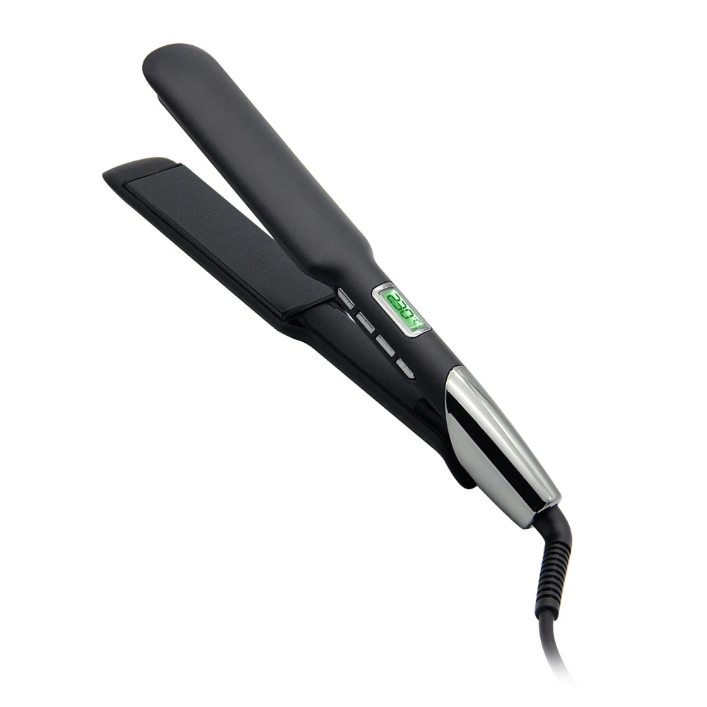 

Curling Iron Hair Curler 2 in 1 Ceramic Hair Straightener Negative Ion Perm Splint Electric Hair Crimper Hair Straightening Tool