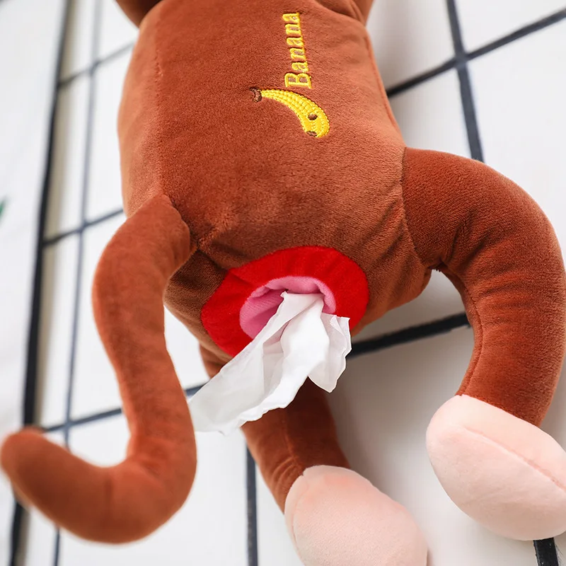 1 шт. креативная мультяшная Обезьяна для дома и автомобиля подвесная бумажная