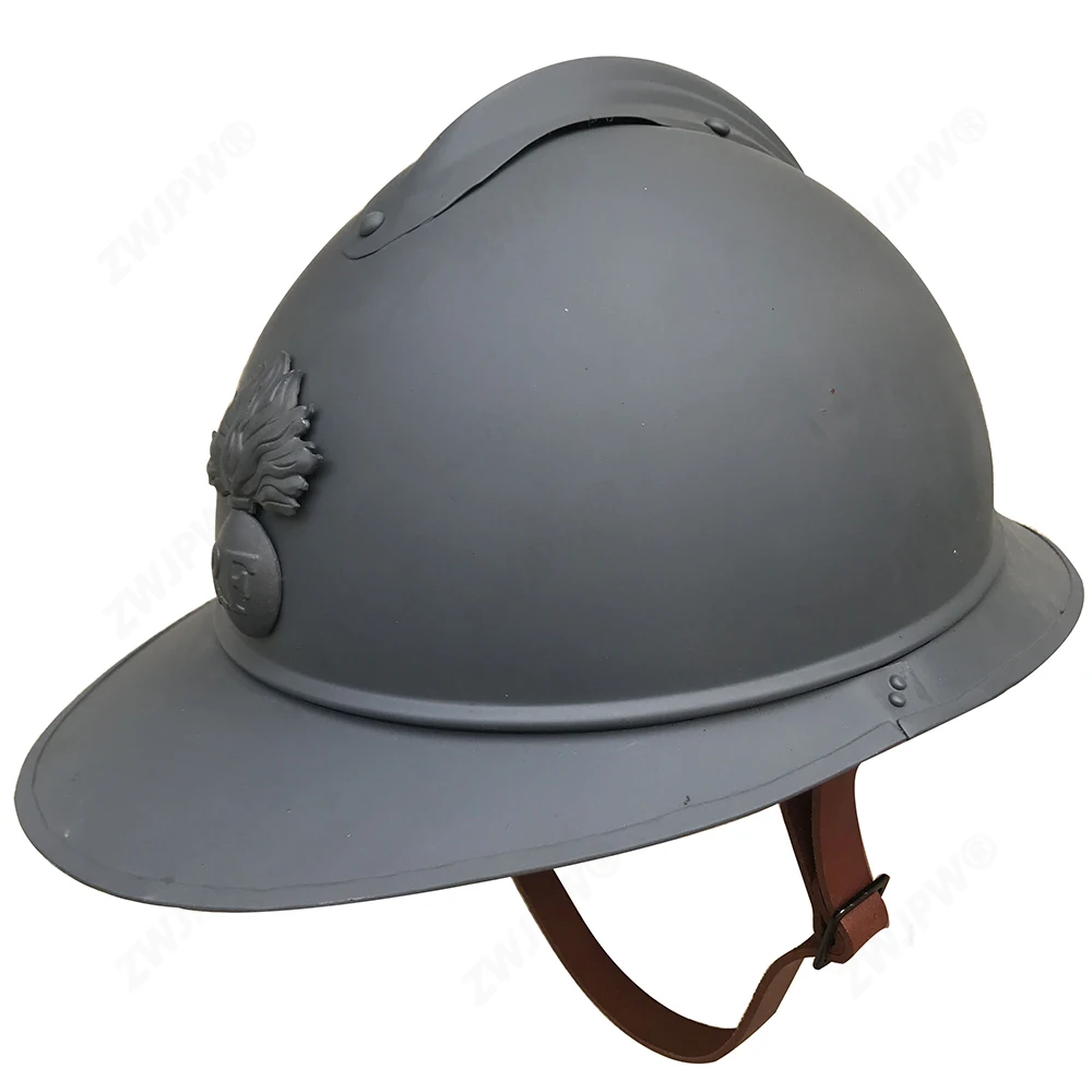 WWI WW1 французский Стальной шлем солдата типа M1915 Адриан шлемы размножение