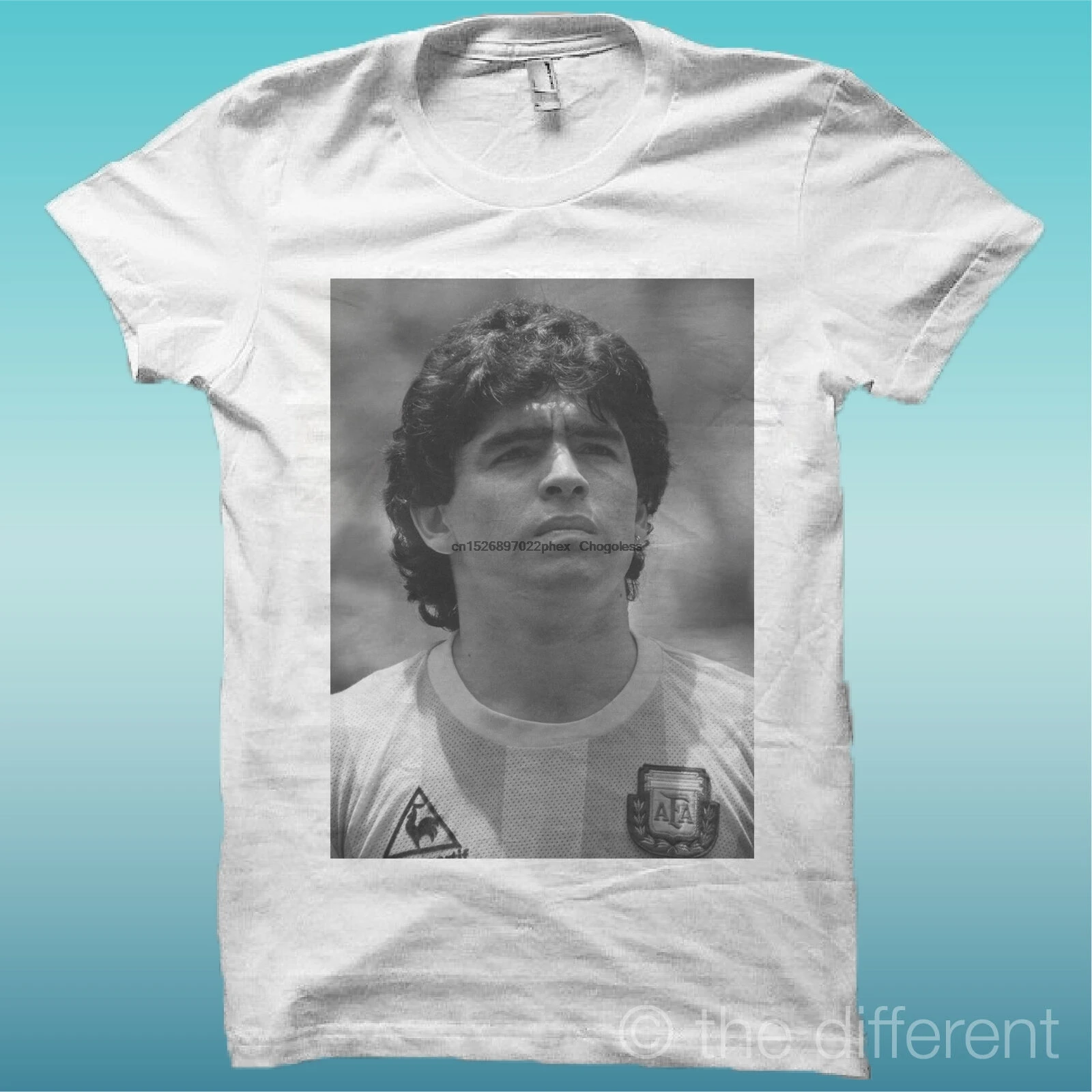 Футболка Диего Армандо Марадона белая счастье у меня новые футболки - купить по